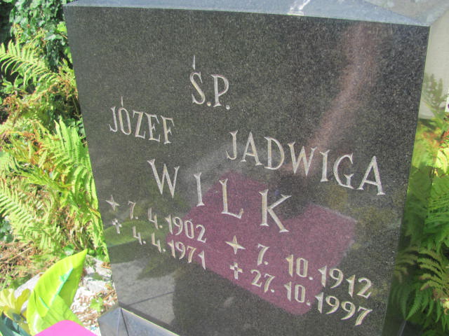 Józef Wilk 1902 Chorzów - Grobonet - Wyszukiwarka osób pochowanych