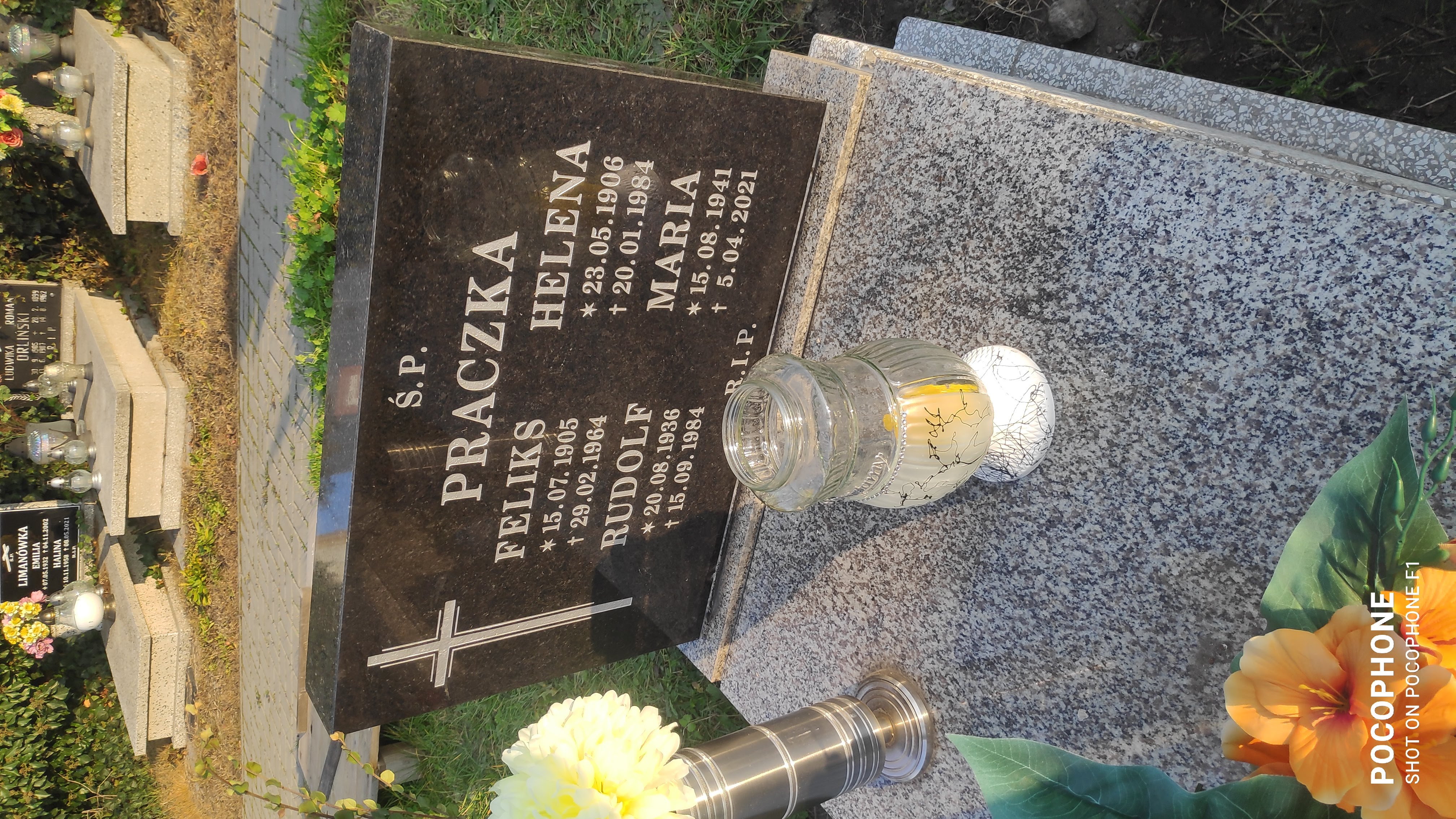 Maria Praczka 1941 Chorzów - Grobonet - Wyszukiwarka osób pochowanych