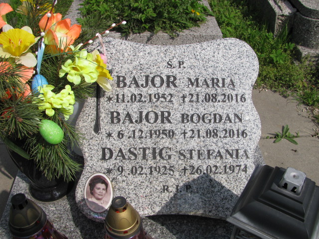 Maria Bajor 1952 Chorzów - Grobonet - Wyszukiwarka osób pochowanych