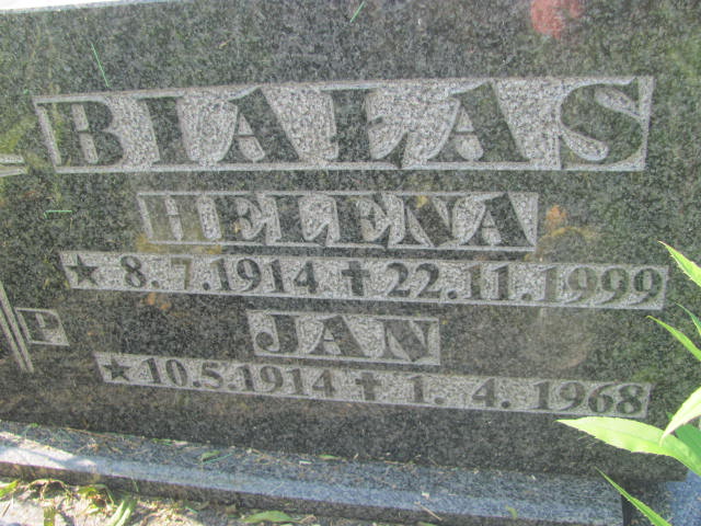 Jan Białas 1914 Chorzów - Grobonet - Wyszukiwarka osób pochowanych