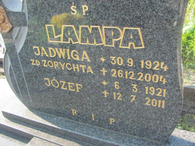 Jadwiga Lampa 1924 Chorzów - Grobonet - Wyszukiwarka osób pochowanych