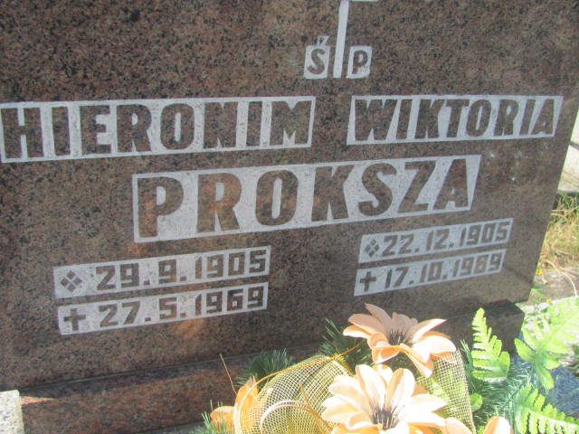 Grób Hieronim Proksza