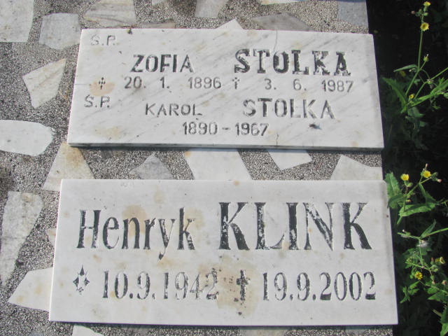 Henryk Klink 1942 Chorzów - Grobonet - Wyszukiwarka osób pochowanych