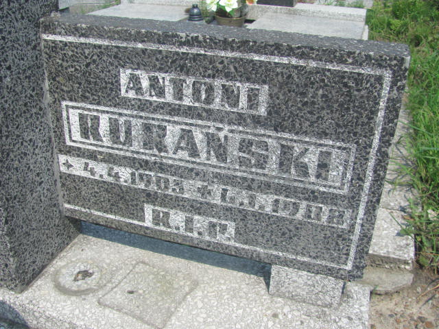 Antoni Rurański 1903 Chorzów - Grobonet - Wyszukiwarka osób pochowanych