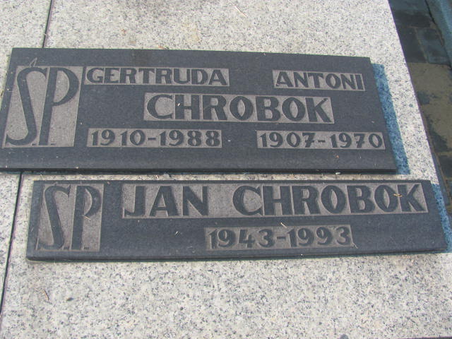 Jan Chrobok 1943 Chorzów - Grobonet - Wyszukiwarka osób pochowanych