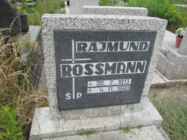 Rajmund Rossmann 1913 Chorzów - Grobonet - Wyszukiwarka osób pochowanych