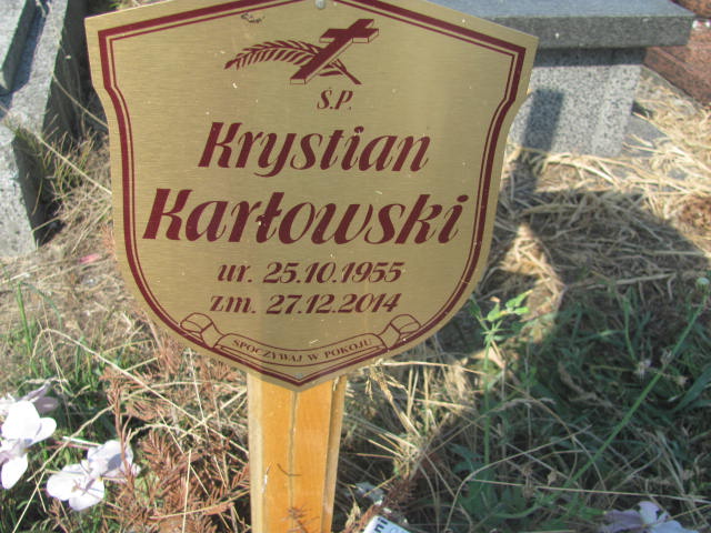 Krystian Karłowski 1955 Chorzów - Grobonet - Wyszukiwarka osób pochowanych