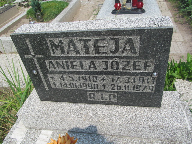 Józef Mateja 1911 Chorzów - Grobonet - Wyszukiwarka osób pochowanych