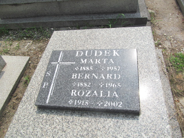 Bernard Dudek 1882 Chorzów - Grobonet - Wyszukiwarka osób pochowanych