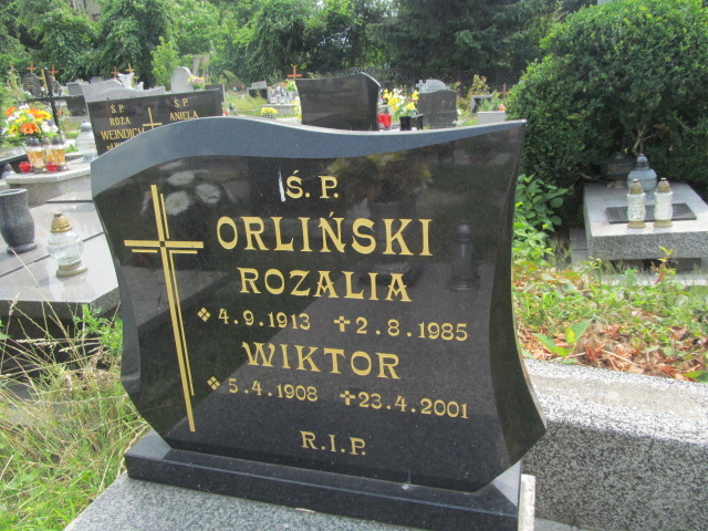 Wiktor Orliński  1908 Chorzów - Grobonet - Wyszukiwarka osób pochowanych