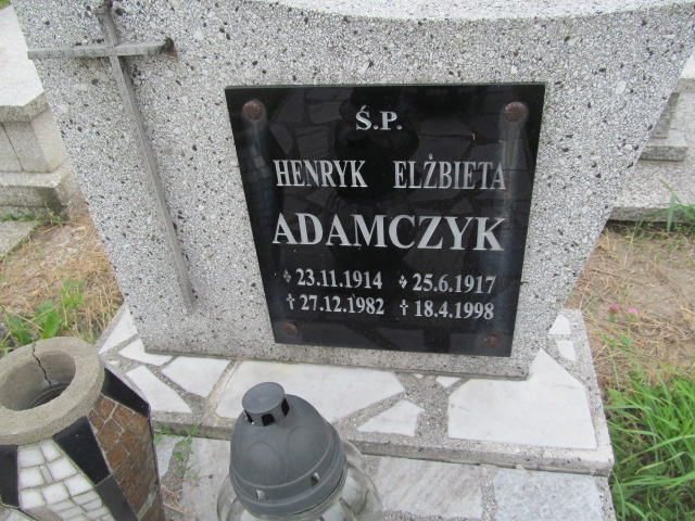 Henryk Adamczyk 1914 Chorzów - Grobonet - Wyszukiwarka osób pochowanych