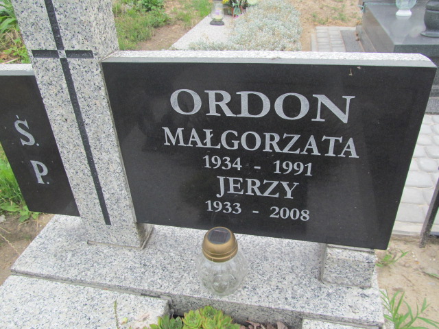 Małgorzata Ordon 1934 Chorzów - Grobonet - Wyszukiwarka osób pochowanych
