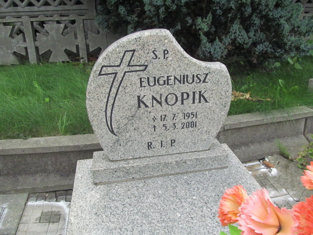 Eugeniusz Knopik 1951 Chorzów - Grobonet - Wyszukiwarka osób pochowanych